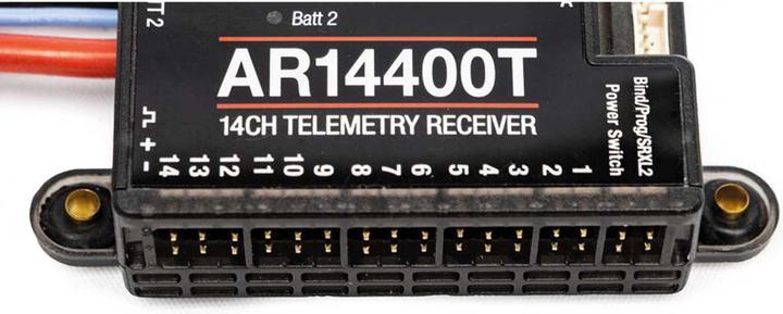Image du produit Spektrum AR14400T Récepteur de télémétrie PowerSafe 14 canaux