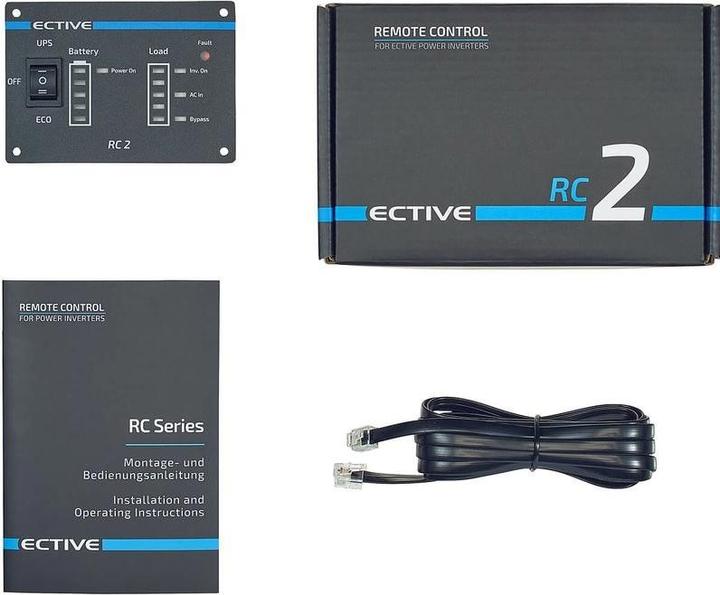 Immagine prodotto Ective RC2 Telecomando con indicatore del livello di carica per inverter