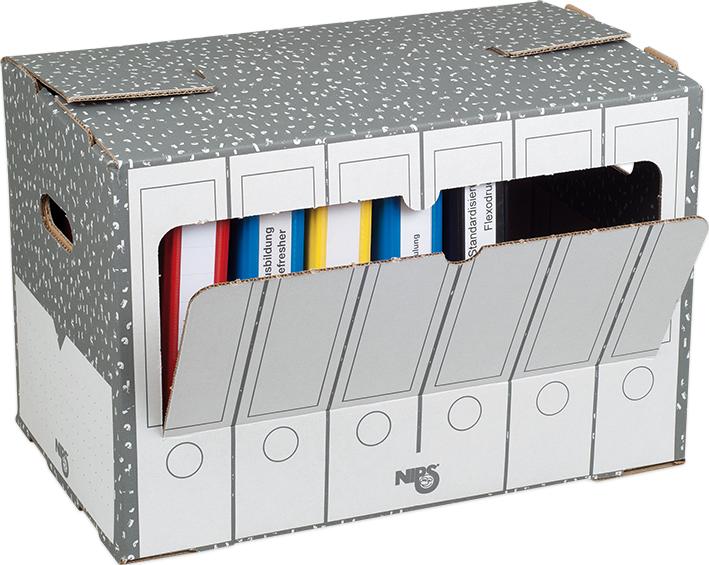 Produktbild NIPS Ordner-Archivbox (A4)