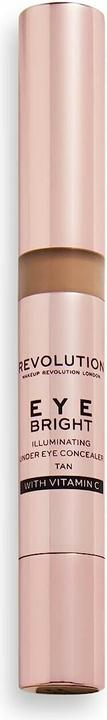 Makeup Revolution Eye Bright Concealer Dewy Finish 3ml Tan