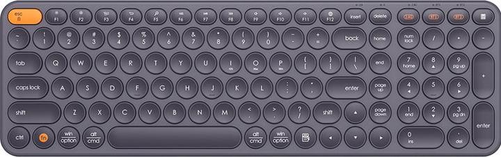 Produktbild Baseus Wireless Tri-Mode Keyboard K01B (Gray) (US, Kabellos, Kabelgebunden)
