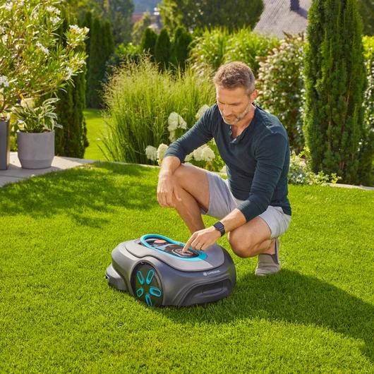Actual product image Gardena smart SILENO robotic lawnmower max 1,500 square metres (1500 m²)