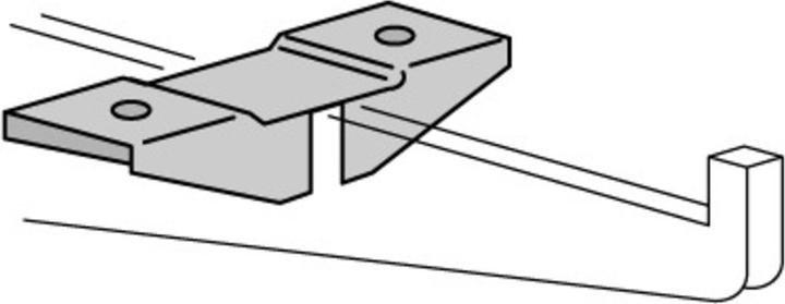 Actual product image Element-System Clip-on holder