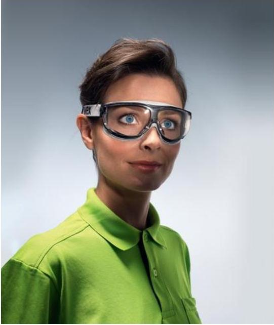 Actual product image Uvex Safety Full vision goggles