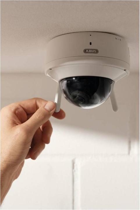 Actual product image Abus 2MPx Wireless Mini Dome Camera (Full HD 1080p) (1920 x 1080 Pixels)