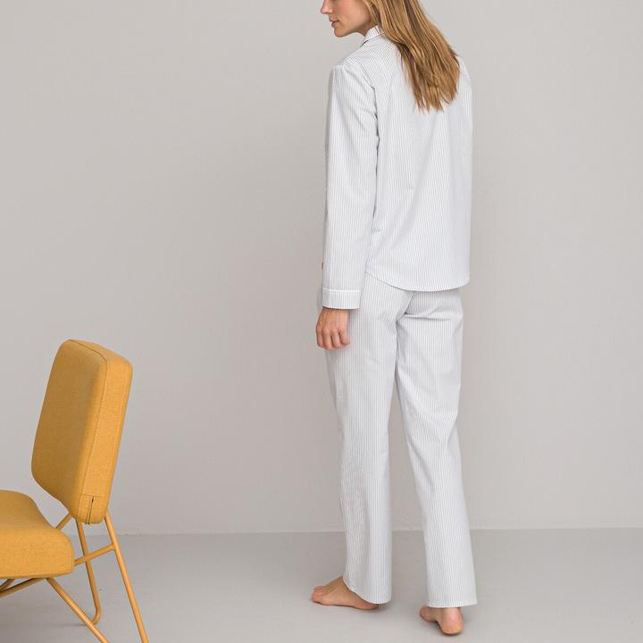 Produktbild La Redoute Collections Gestreifter Pyjama (34)