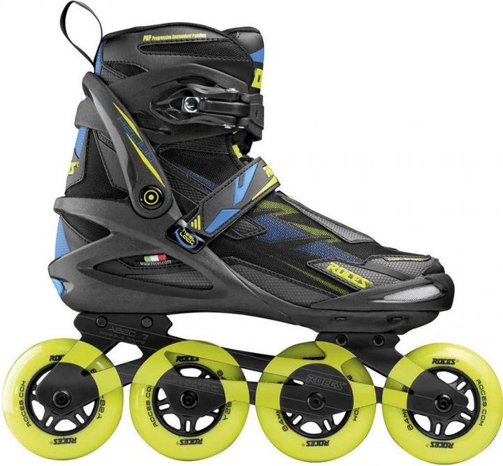 Image du produit Roces Patins à glace Helium II Tif noir-vert 400871 01 (44) (40)