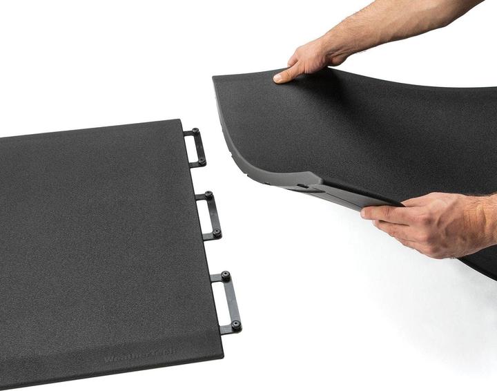 Immagine prodotto WeatherTech Tappeto angolare 0,64 m x 0,64 m in fibra di carbonio | nero (64 x 64 cm)