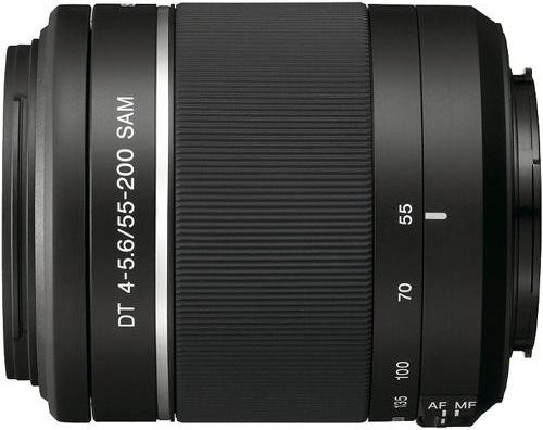Actual product image Sony DT 55-200mm, f/4-5.6 SAM II, APS-C A-mount