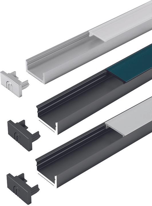 Produktbild Halemeier LED Ein-/Anbauprofile ChannelLine D2 mit Lichtblende