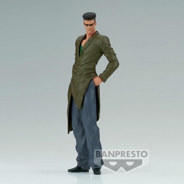 Actual product image Banpresto Yu Yu Hakusho - DXF - 30th Anniversary - Toguro Brothers - Younger Toguro Statue 20cm