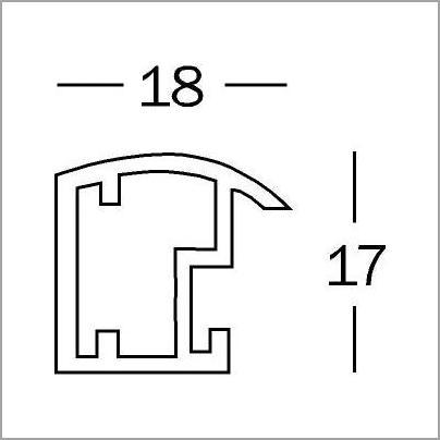 Produktbild Walther Design Trendstyle 40x50 Kunststoff (13 x 18 cm)