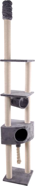 Produktbild Flamingo - Everest Scratching Tree - Grey - 38 x 38 x 255-285 cm (285 cm, Grau)
