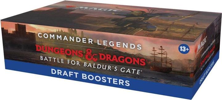 Immagine prodotto Magic the Gathering Comandante Leggende (Inglese, Display del booster)
