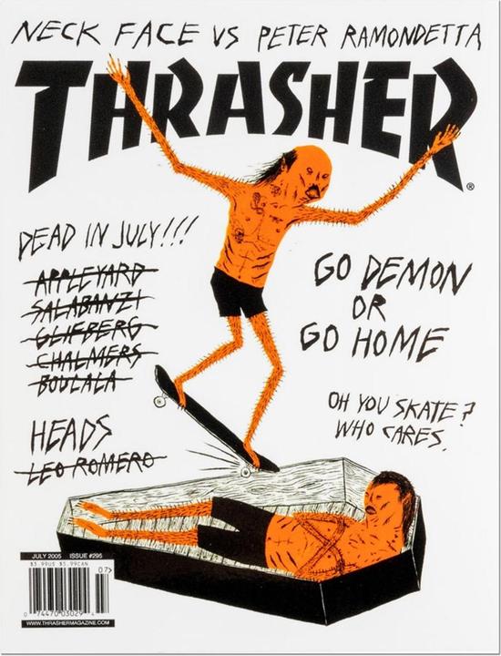 Produktbild Thrasher Neckface Cover Sticker