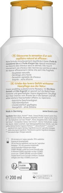 Image du produit Lavera Après-shampooing Réparateur & Soin en profondeur cheveux secs Fl 200 ml (200 ml)