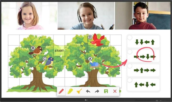 Actual product image LG Touch Display 65TR3DJ-B Multitouch (3840 x 2160 Pixels, 65")