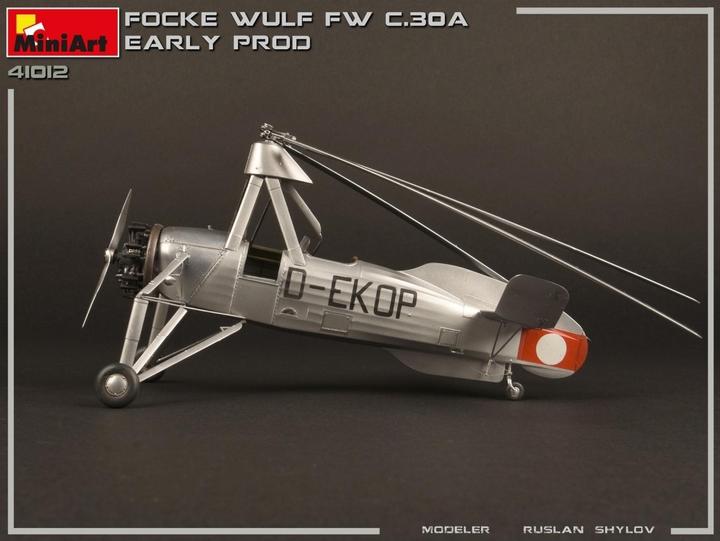 Actual product image Mini art Focke-Wulf Fw C.30A Locust. Early Prod