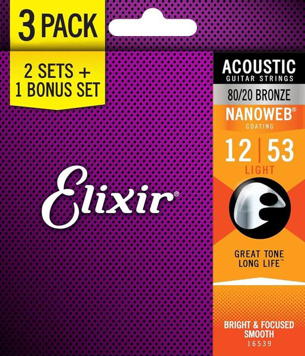 Immagine prodotto Elixir 16539 (18 x, Chitarra, 0.01")