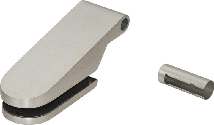 Dormakaba Glass door hinge STUDIO Rondo Light metal Dark Niro 60 kg for 2-piece