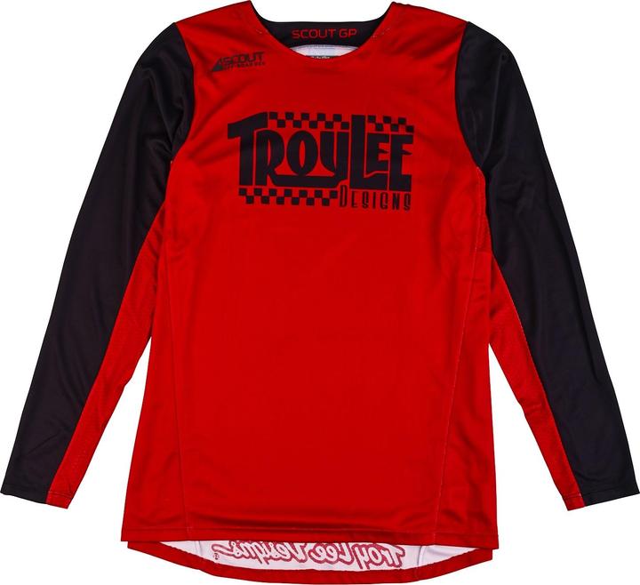 Troy Lee Designs Scout GP Jersey, Big Lee, black/burnt orange, S (S)