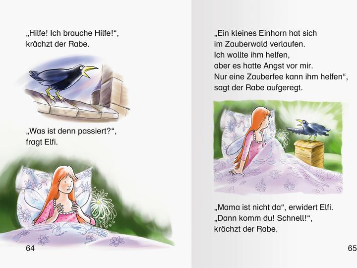 Actual product image Ravensburger Leserabe - Sonderausgaben: Erstlesegeschichten - Elfen und Einhörner (German, THiLO, Markus Grolik, 2024)