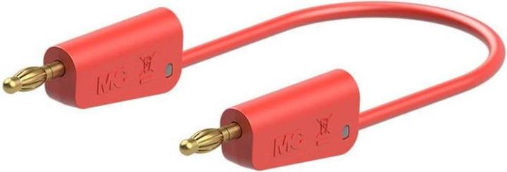 Image du produit Stäubli LK-4A-S10 Cordon de mesure ( - ) 100 cm rouge 1 pc