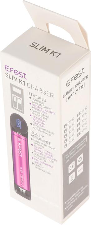Produktbild Efest K1 Slim Battery Charger (1 Stk., Akku)