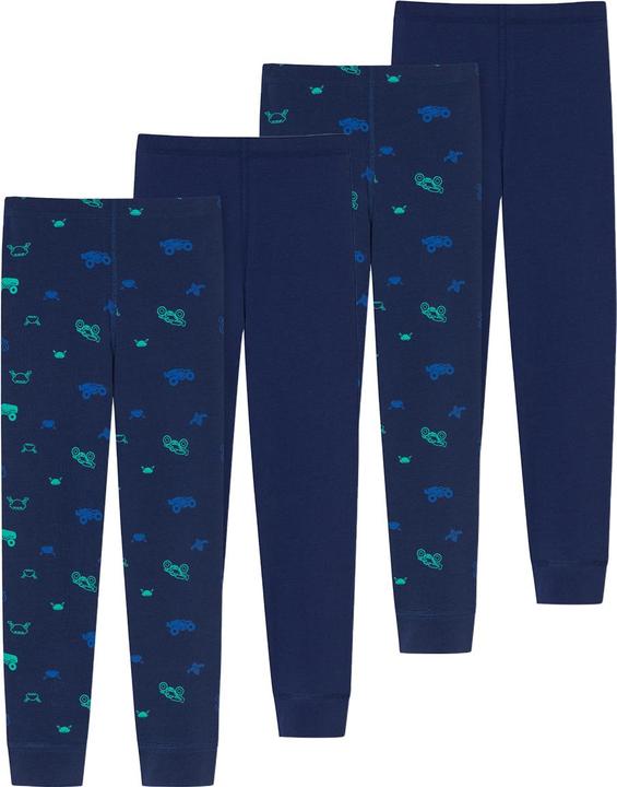 Actual product image Schiesser Pack of 4 95/5 Organic Cotton Long Underpants (92, pack of 4)