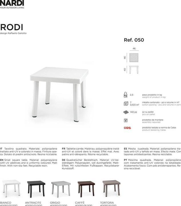 Produktbild Nardi Rodi