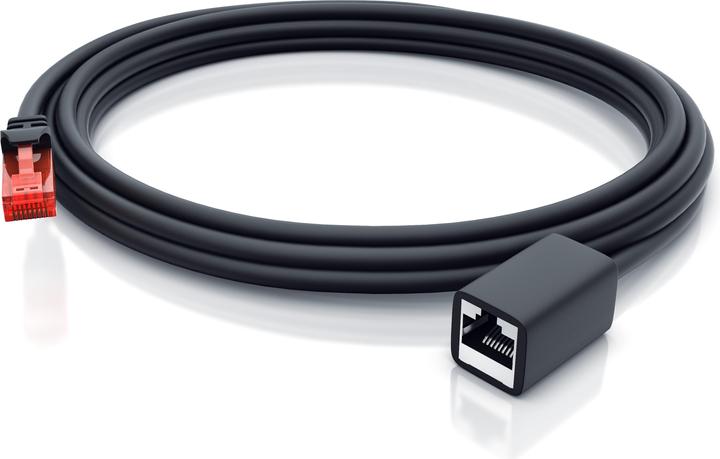 Immagine prodotto CSL Prolunga del cavo di rete Ethernet Gigabit Lan RJ45 - cavo patch - compatibile con CAT 5 CAT 6 CAT 7 (UTP, CAT6, 3 m)