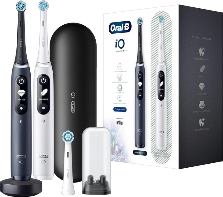 Productafbeelding Oral-B iO Serie 7 + Gevoelig Duo (Oscillerende tandenborstel)