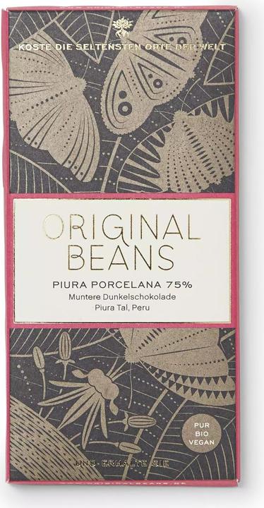 Actual product image Original Beans Piura Procelana 75% (70 g)