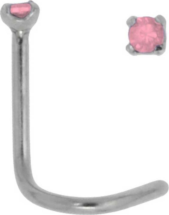 Image du produit Bijouteria Piercing nez (Acier chirurgical 316L, Cristallin)