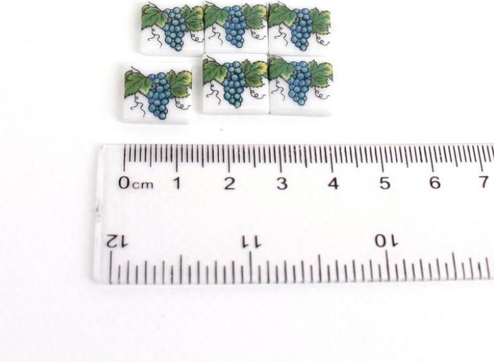 Image du produit Reutter 001.791/5 - Carreaux "Raisins", 6 pièces, miniatures