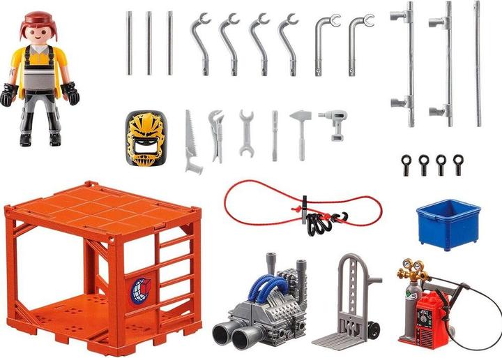 Actual product image Playmobil Container production (70774, Playmobil City Action)