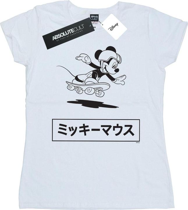 Immagine prodotto Disney Mickey Mouse Skating Maglietta Donna (L)