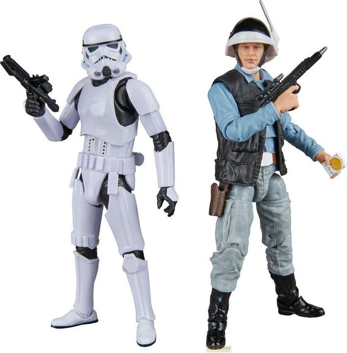 Image du produit Hasbro Star Wars Episode IV Black Series Actionfiguren 2er-Pack Rebel Trooper & Stormtrooper 15 cm
