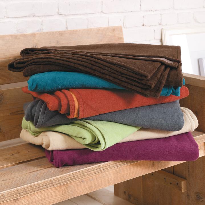 Image du produit Ibena Couverture d'intérieur bio "Cotton Pur (140 x 200 cm)