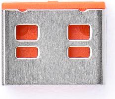 Produktbild Smart Keeper SmartKeeper Basic "USB-A Port" Blocker 6 Stk.+Key orange