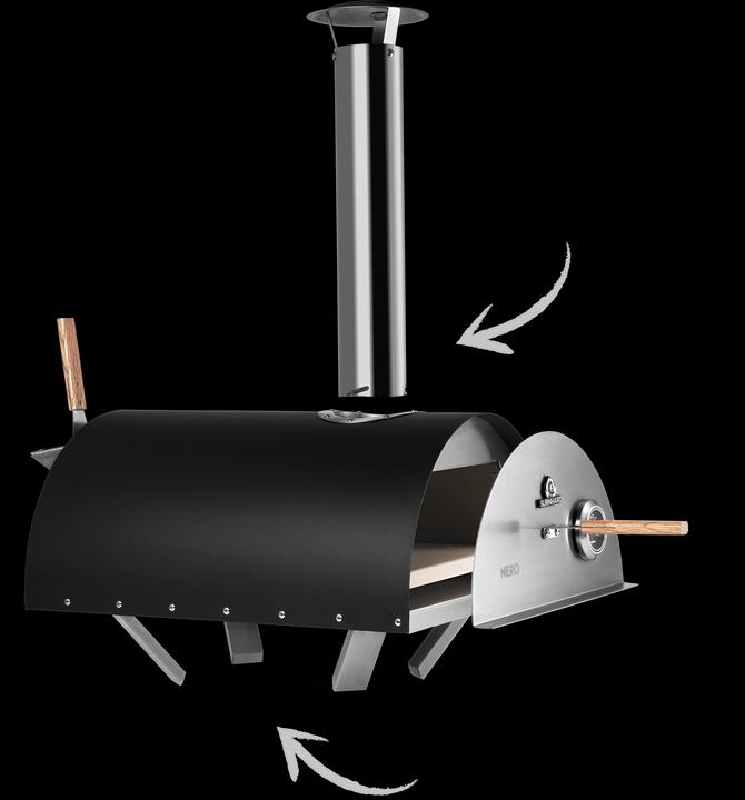 Produktbild Burnhard Nero (Pizzaofen Holz)