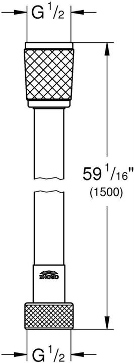 Produktbild Grohe Relexaflex (150 cm)