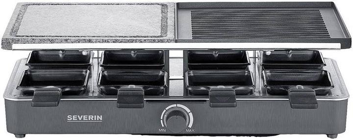 Image du produit Severin RG Gril à raclette avec pierre naturelle à griller et plaque de cuisson