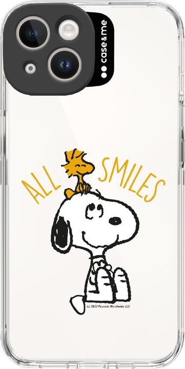 Immagine prodotto SBS custodia&me Peanuts cover cam logo iPhone 14 design4 Snoopy All Smiles Classic (Apple iPhone 14)