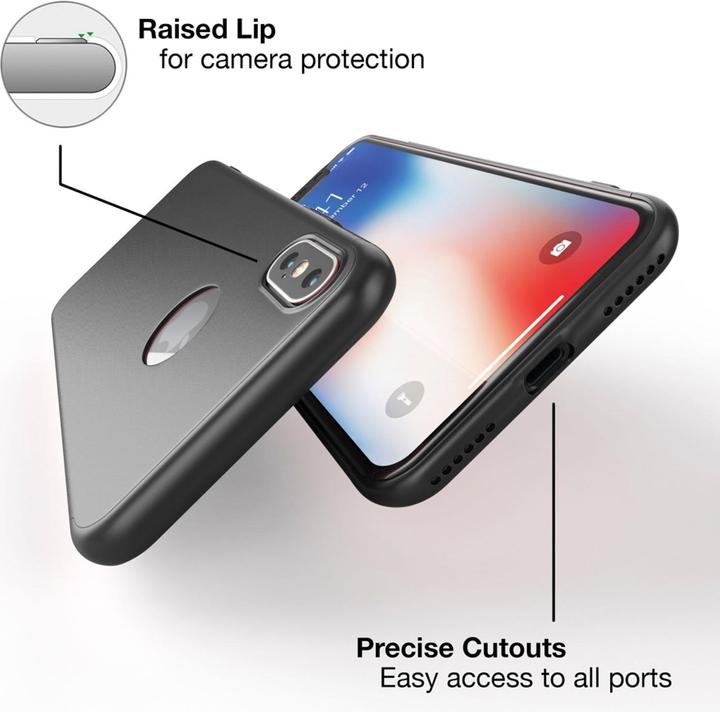 Image du produit Nalia Étui pour téléphone portable 360 degrés (Apple iPhone XS Max)