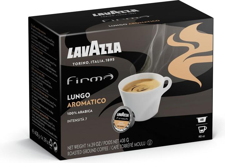 Immagine prodotto Lavazza Capsule di caffè Azienda Lungo Aromatico 48 pezzi (487 g, Arrosto scuro)