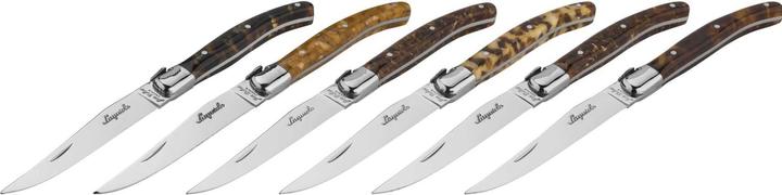 Produktbild Laguiole Jean Dubost Steakmesser Acrylic 6 tlg.