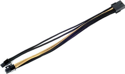 Produktbild Silverstone PCI-8-Pin zu PCIe-6+2-Pin Kabel