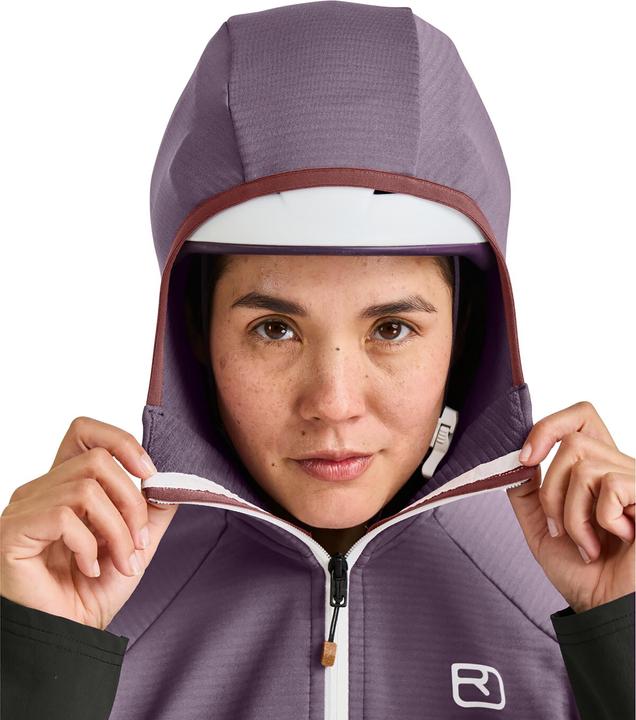 Immagine prodotto Ortovox Felpa con cappuccio a costine in pile (XS)