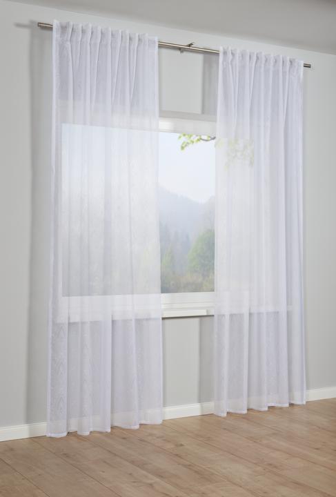 Immagine prodotto Gardinia Sciarpa con nastro per tende, grafica burnout (140 x 175 cm)